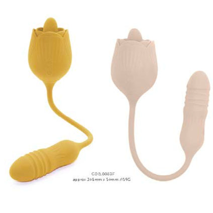 Tongue Licking and Stretchable vibrator